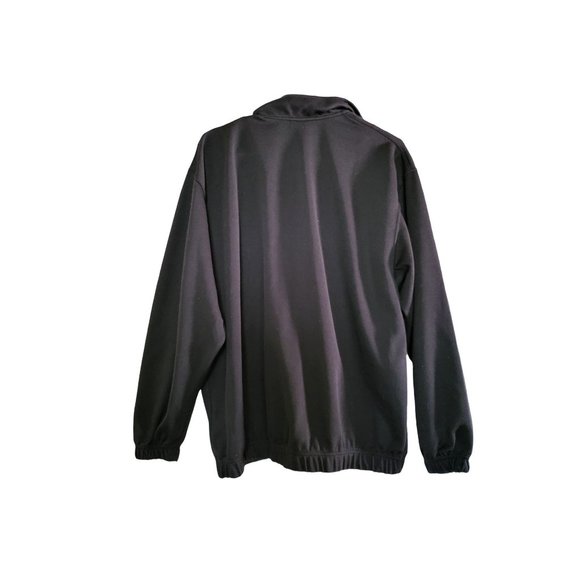 Vintage 80s Nike Black Jacket Full Zip Large - Picture 6 of 12